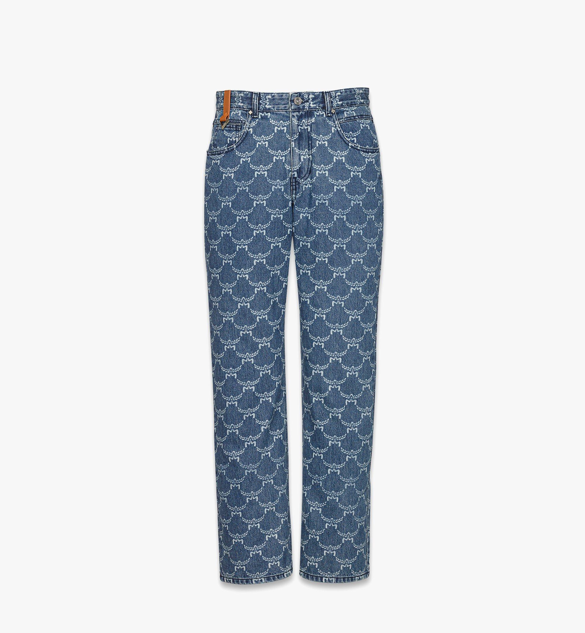 Lauretos Monogram Denim Jeans 1